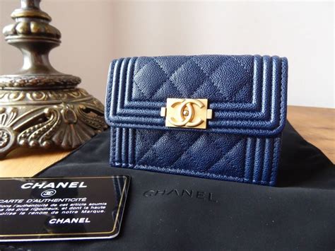 small flap wallet chanel navy|chanel 19 small flap wallet.